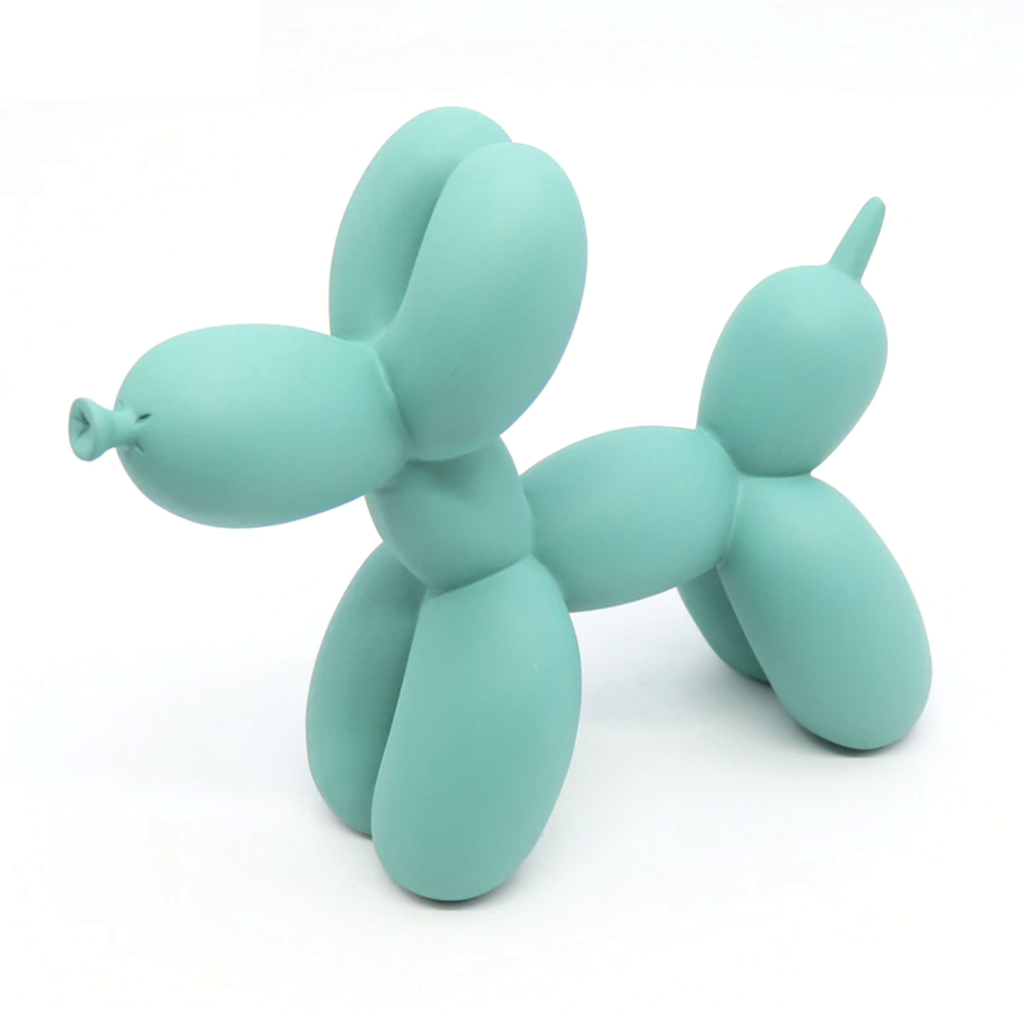 Skanto | BalloonDog Livlig Hundeskulptur | Pop-Art Dekorasjon | Moderne Hjemmetekstur | Håndlaget Statue