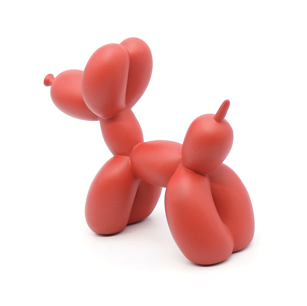 Skanto | BalloonDog Livlig Hundeskulptur | Pop-Art Dekorasjon | Moderne Hjemmetekstur | Håndlaget Statue