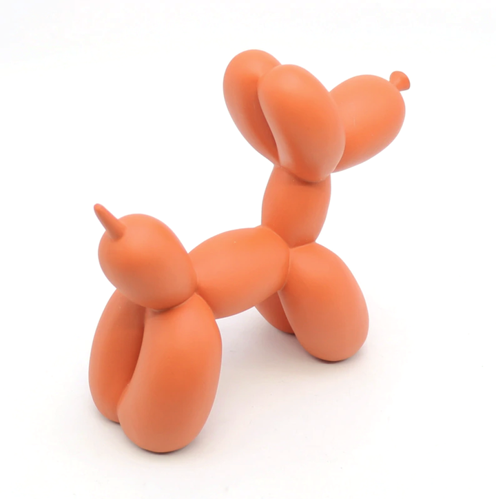 Skanto | BalloonDog Livlig Hundeskulptur | Pop-Art Dekorasjon | Moderne Hjemmetekstur | Håndlaget Statue