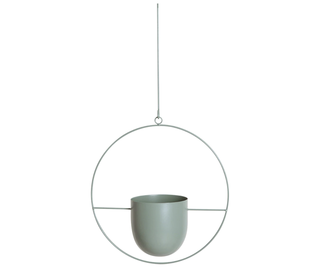 Wandhengender Pflanzenhalter aus Metall – FloraFrame