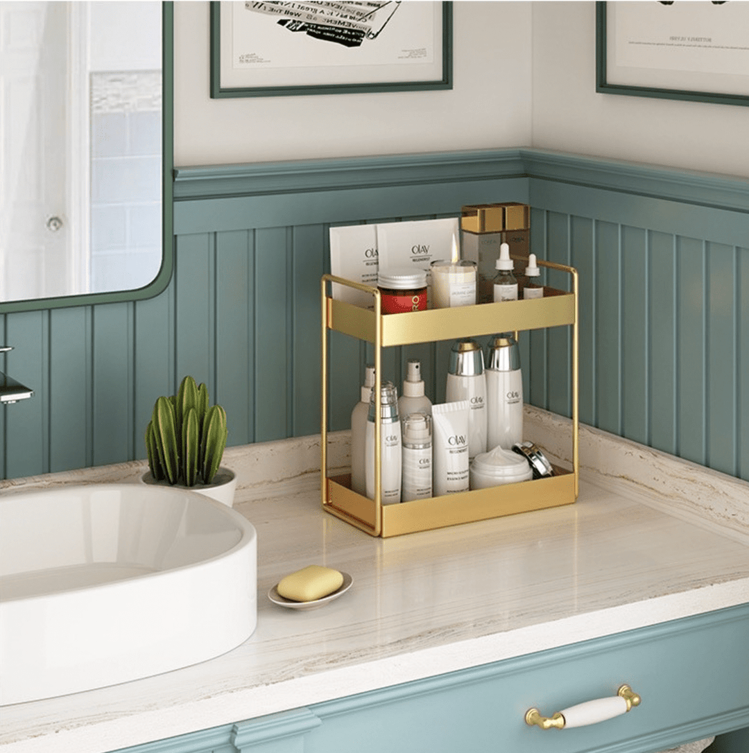 Skanto | LUXTRAY – Luksuriøs Metall Organizer Fat
