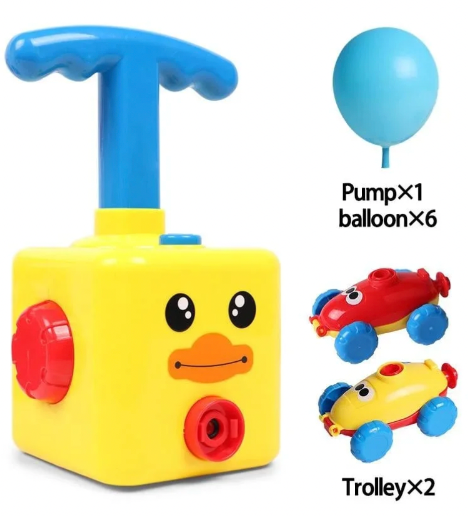 Morsom Ballongbil Leke Pumpe Sett | Skanto