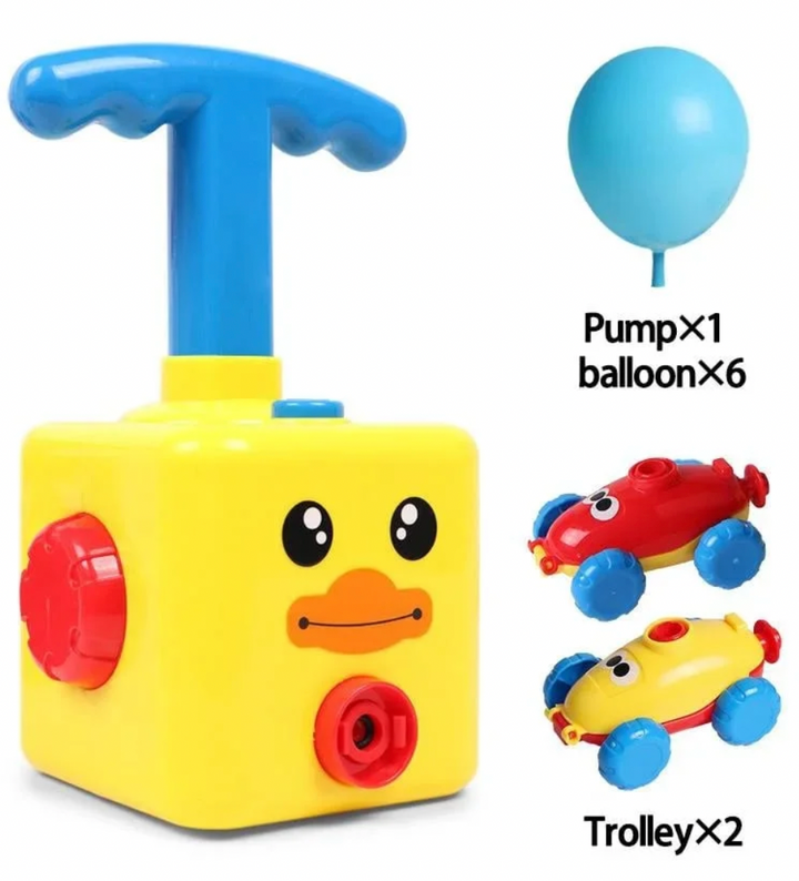 Morsom Ballongbil Leke Pumpe Sett | Skanto