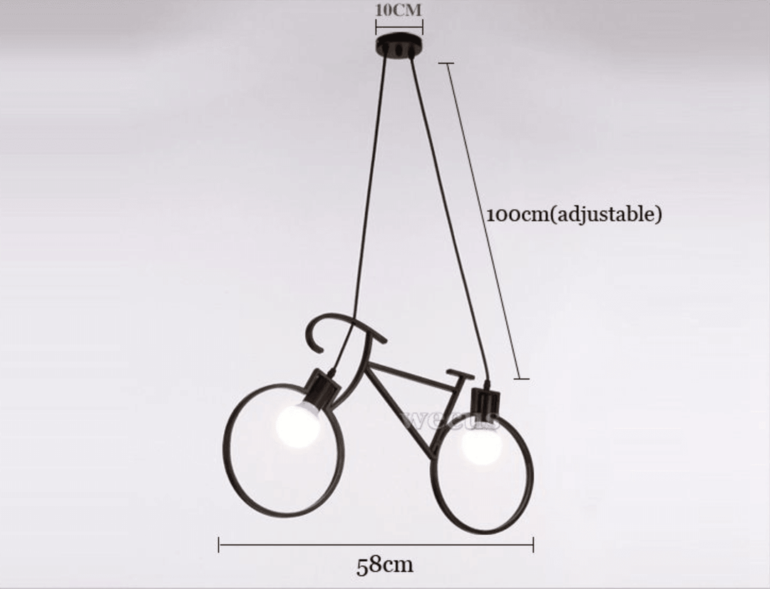 Moderne Sykkel Nordisk Stil Droplight Kandelaber Lampe | Skanto