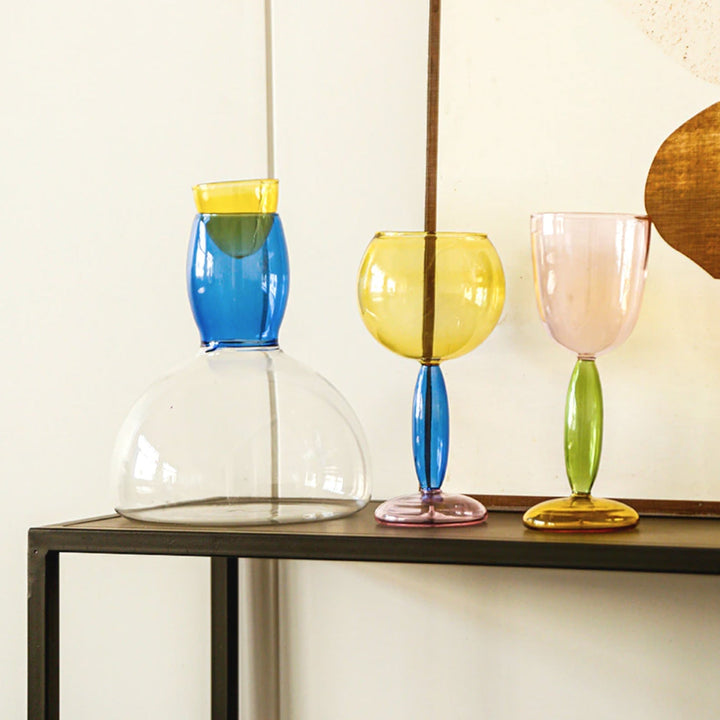 Skanto | Borosilicate 3-Farge Glass - Vin Glass