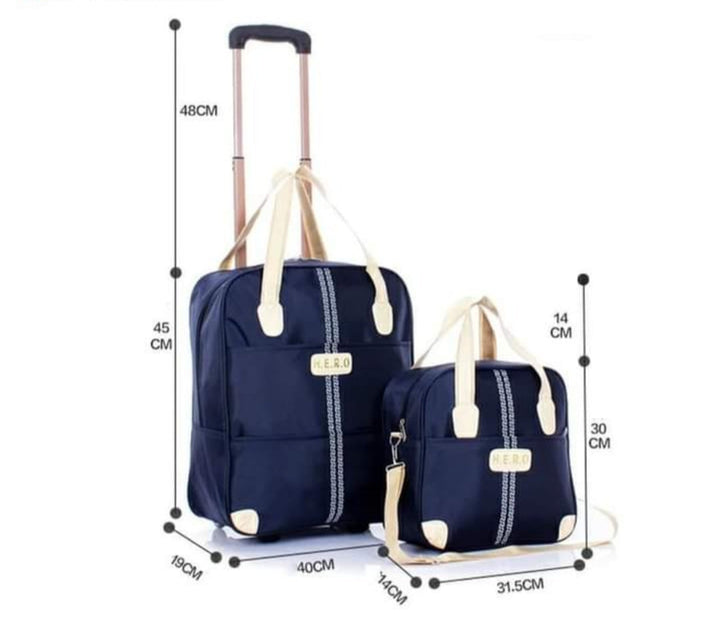 Skanto | 2 i 1 Trolley Reise Bag med en boarding bag