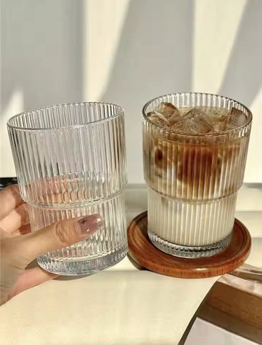Skanto | 6Pc ribbet glass