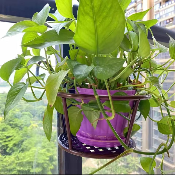 Skanto | 3Pc Over the Balcony Blomsterpotteholder Svart Nov