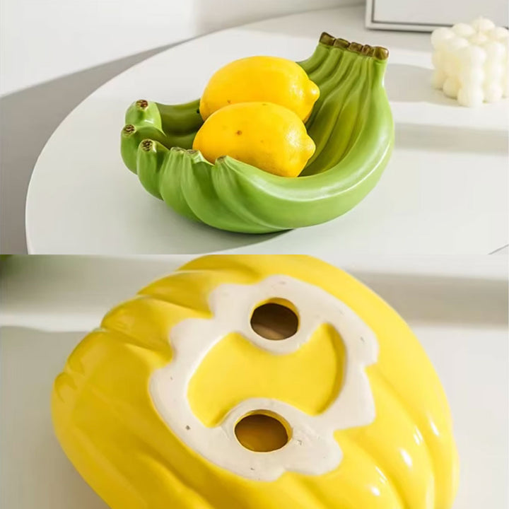 Banana Keramisk Oppbevaringsfat | Skanto