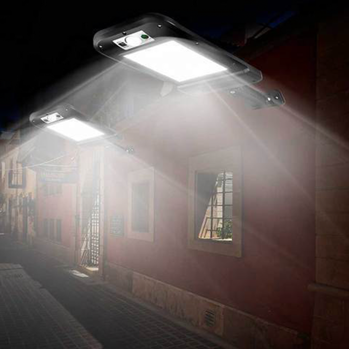 Premium solcel-drevet LED gate lampe | Skanto