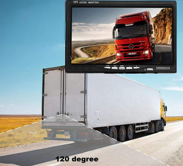 Skanto | Trailer Truck RV Trådløst Backup Kamera System med 7" Skjerm & Bredvinkel Utsikt
