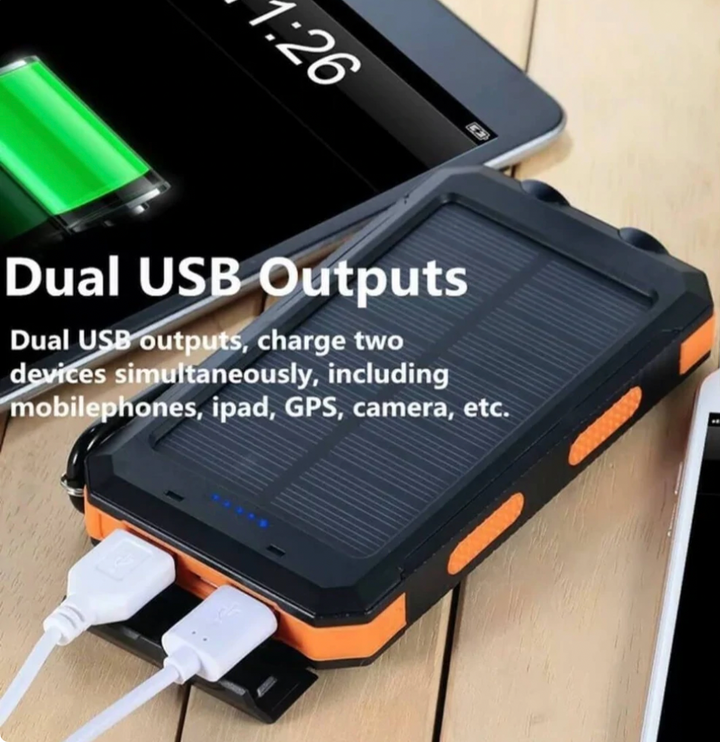 Skanto | Solcelle Power Bank - Bærbar og Vanntett