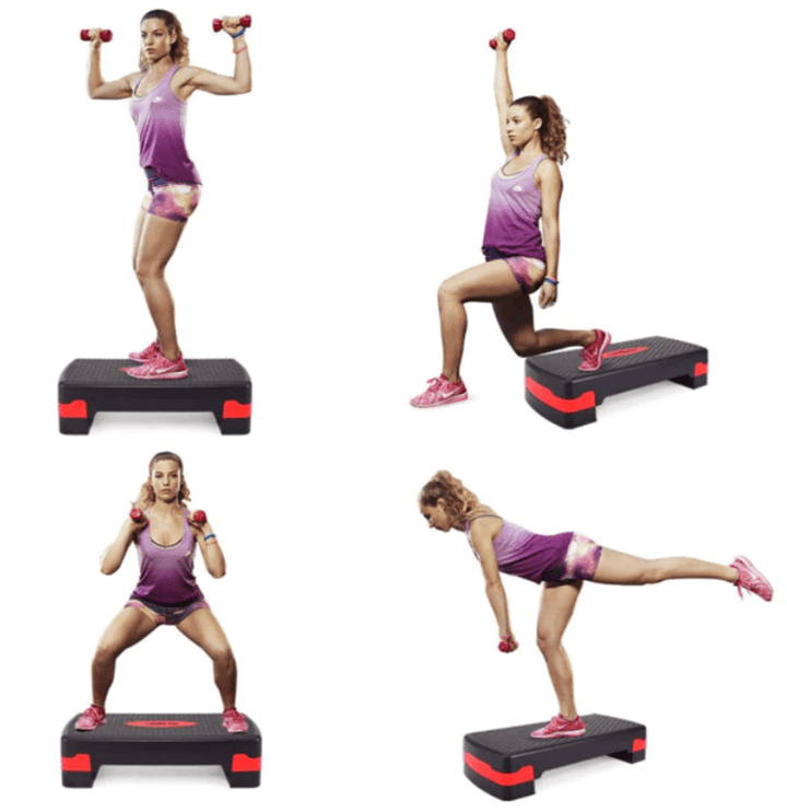 Verstellbarer Fitness-Stepper for dine treningsbehov Hause