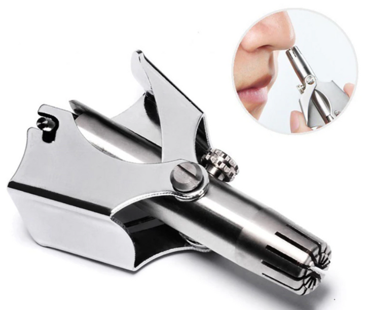 Rustfritt stål nesehårtrimmer for perfekt pleie Skanto