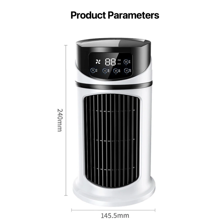 Skanto | Bærbar Vann Luftkjøle Vifte