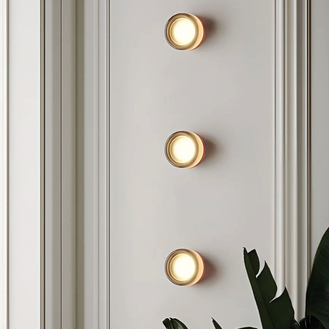 Skanto | LumièreLux – Stilig Dimple Vegglampe for et moderne interiør