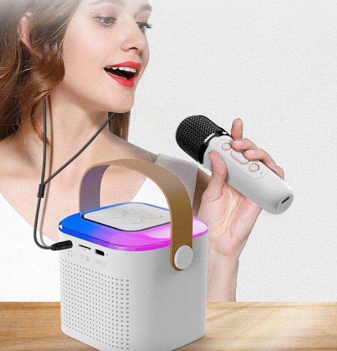 Skanto | MiniOke - Trådløs karaoke - Ha det gøy med å synge - Frihet og glede!