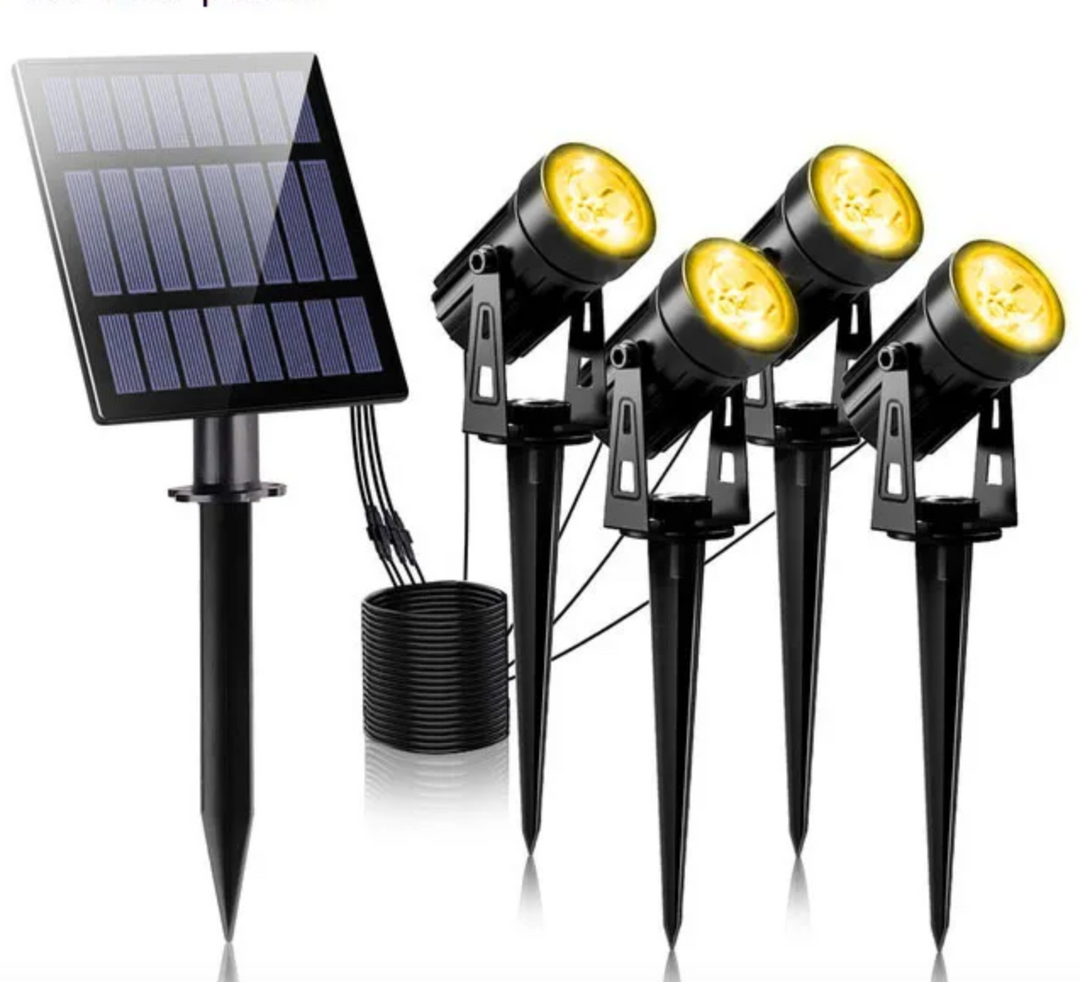 Solar Spotlights 5-delt sett Skanto