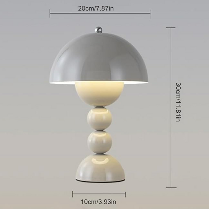 Skanto | Sop dimbar LED bordlampe | USB-ladbar