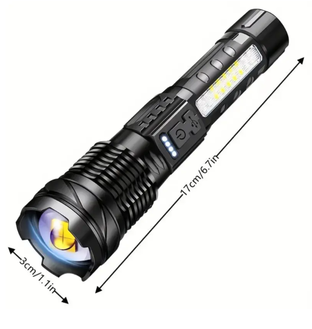 Skanto | Høy ytelse militær lommelykt med 5000 lumen