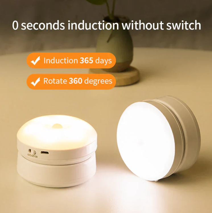 Skanto | Smart Bevegelsessensor Nattlys – Energisparing og Automatisk