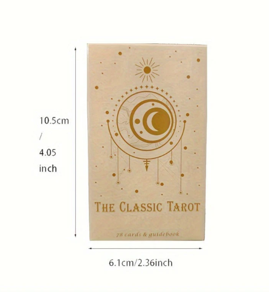 Skanto | Tradisjonell tarotkortstokk med 78 kort