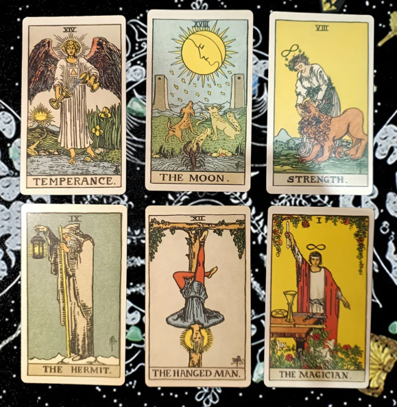Skanto | Tradisjonell tarotkortstokk med 78 kort