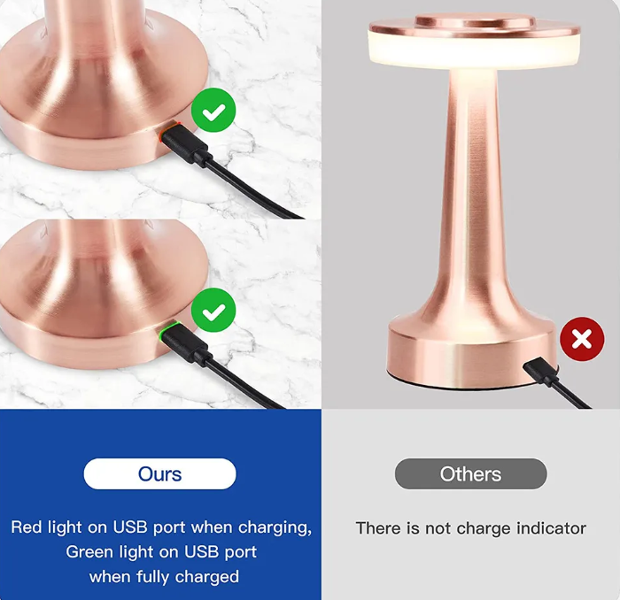 Skanto | Tidlløs Trådløs LED Bordlampe