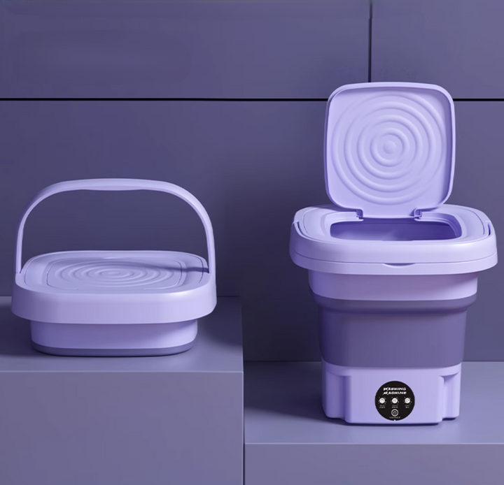 Reisevennlig Bærbar Sammenleggbar Automatisk Vaskemaskin | Skanto