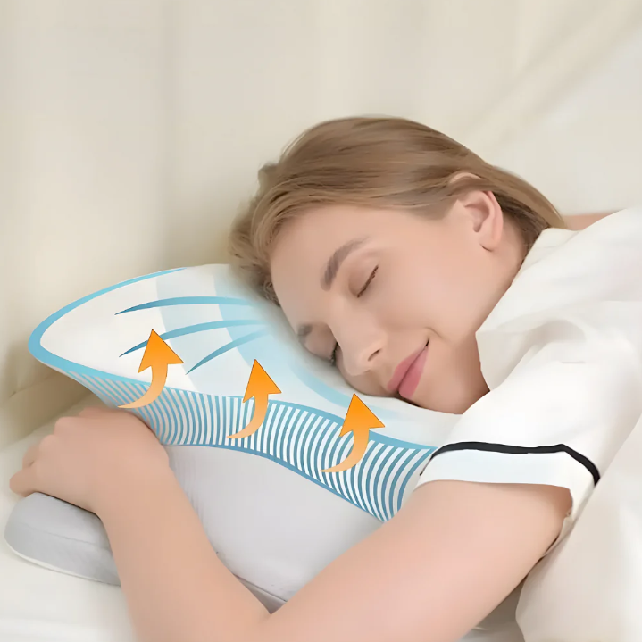 Skanto | Ergonomisk Søvnpute med 3D Design