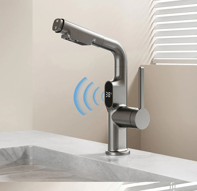 Skanto | SmartFaucet Pro: Intelligent kran med digital skjerm