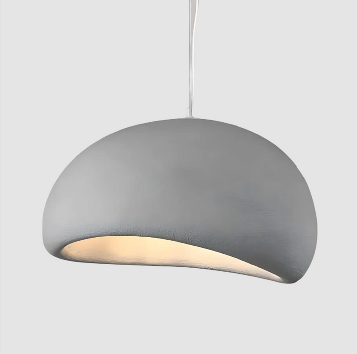 Skanto | LED Pendellampe - Nordisk Wabi Sabi Design - Justerbar Belysningsarmatur for Hjemmedekorasjon & Moderne Interiører