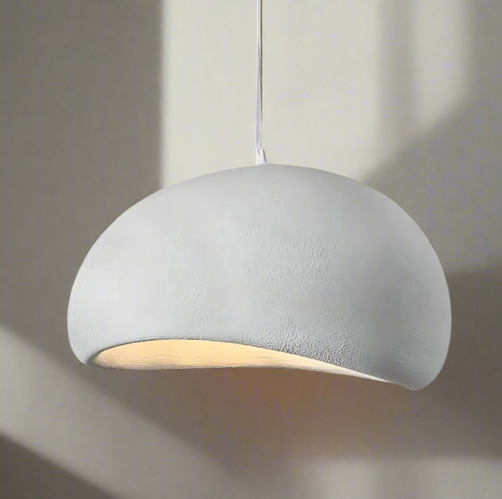 Skanto | LED Pendellampe - Nordisk Wabi Sabi Design - Justerbar Belysningsarmatur for Hjemmedekorasjon & Moderne Interiører