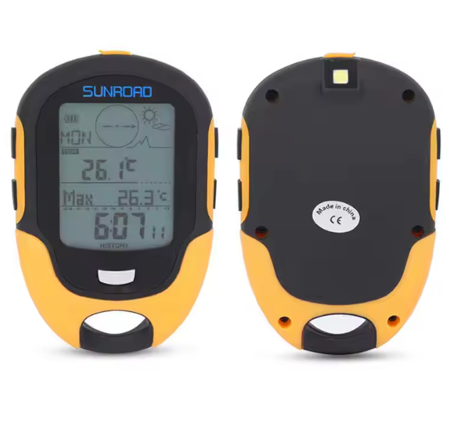 GPS Tracker Utendørs Svart Oransje | Skanto