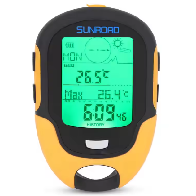 GPS Tracker Utendørs Svart Oransje | Skanto