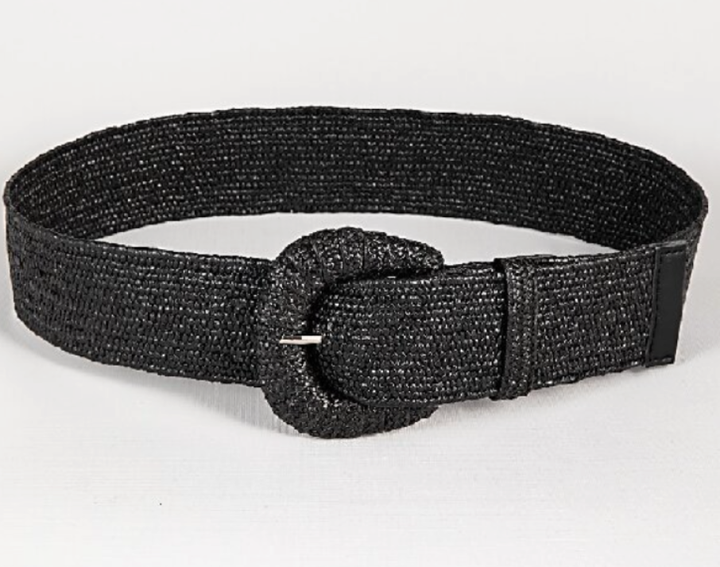 Retro-Sommergürtel für Damen mit Flechtmuster – Verstellbares Taillenaccessoire
