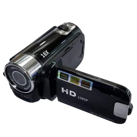 Skanto | Kamera for opptak 1080P Full HD 16 millioner piksler videokamera for vlogging nattopptak