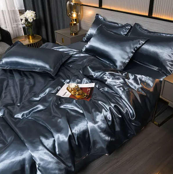 Skanto | Premium Solid Satin Sengetøy