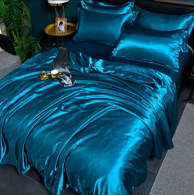 Skanto | Premium Solid Satin Sengetøy