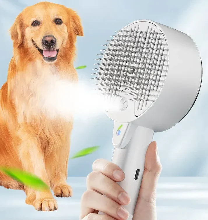 3-i-1 Elektrisk Spray Massasje Kam for Grooming Hunder & Katter Skanto