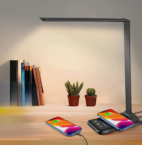 Skanto | Moderne Justerbar LED Bordlampe med Ladingsfunksjon