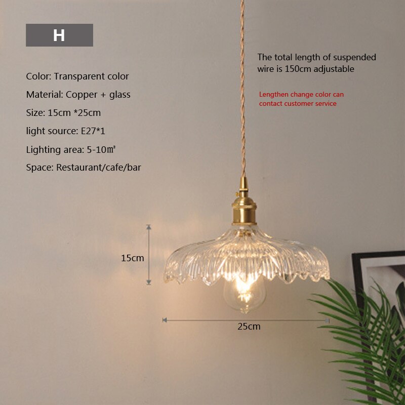 Skanto | Nordisk Brilliance Gjennomsiktig Glass Pendellampe