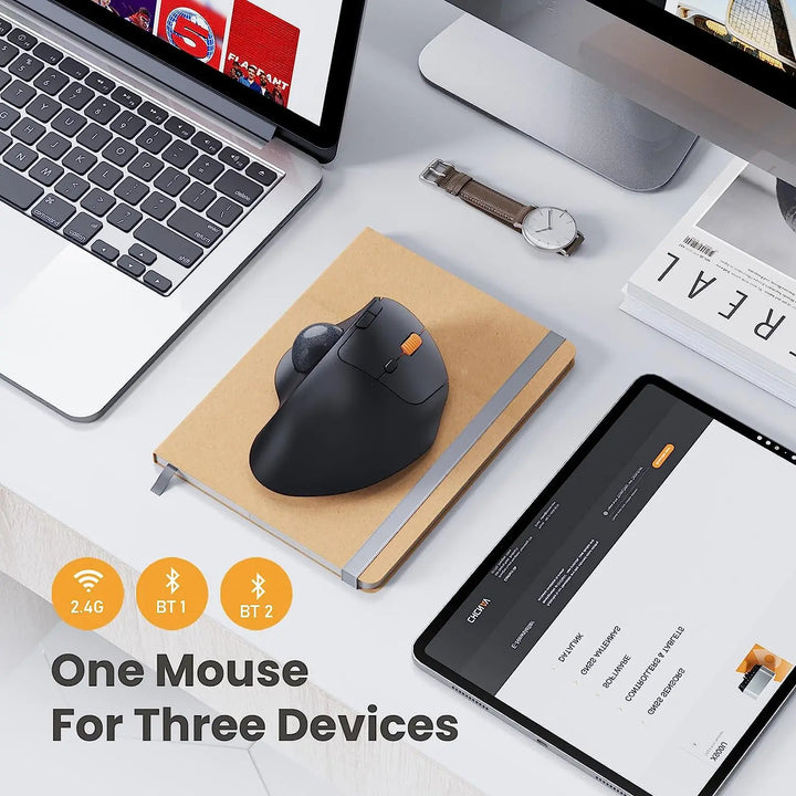 Skanto | Ergonomisk Trådløs Trackball Mus