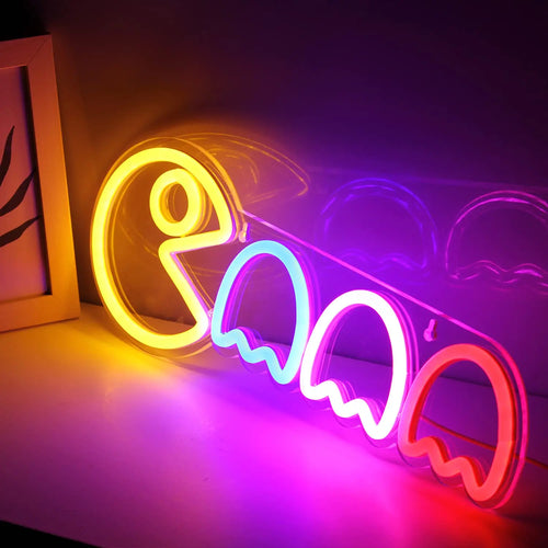 GhostBlaze Neon Lampe - Spøkelsesaktig Stilig Lys | Skanto