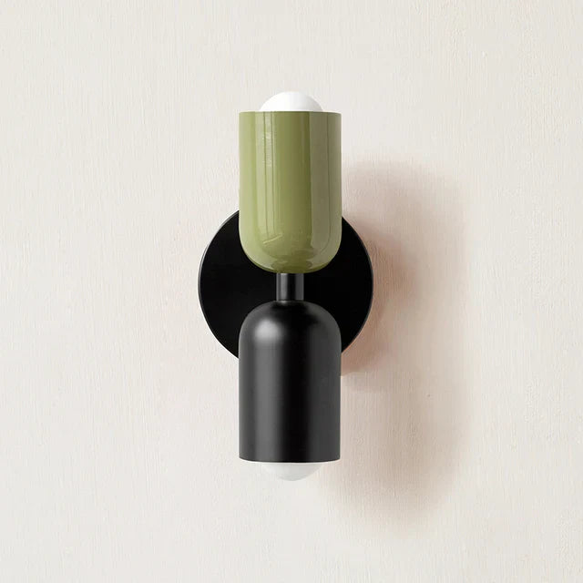 Skanto | Moderne Led-Vegglampe Fargerik Nordisk Vegglampe Romdekorasjon Innendørs Belysning Vegglamper For Soverom Nattbord Stue Lampe