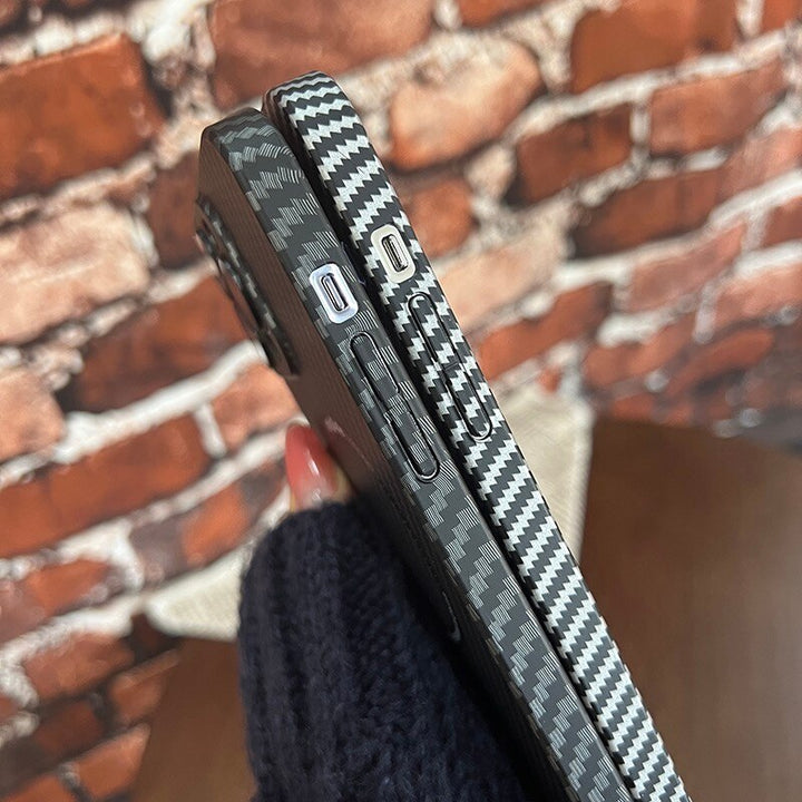 Skanto | Karbonfiber Magsafe Magnetisk iPhone Etui