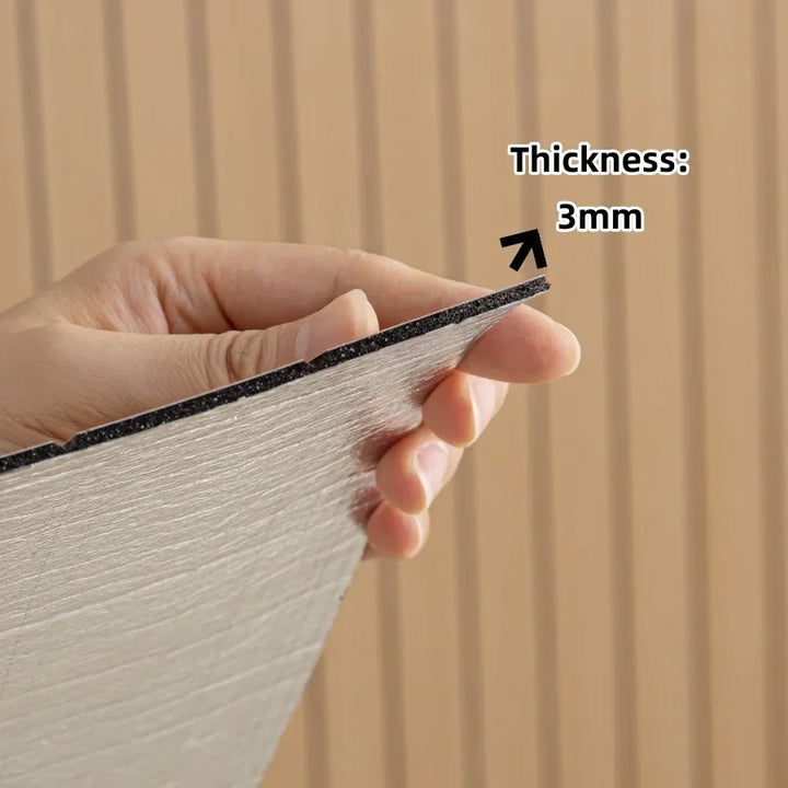 Skanto | Easy Apply Treverk Home Veggpanel Klistremerke