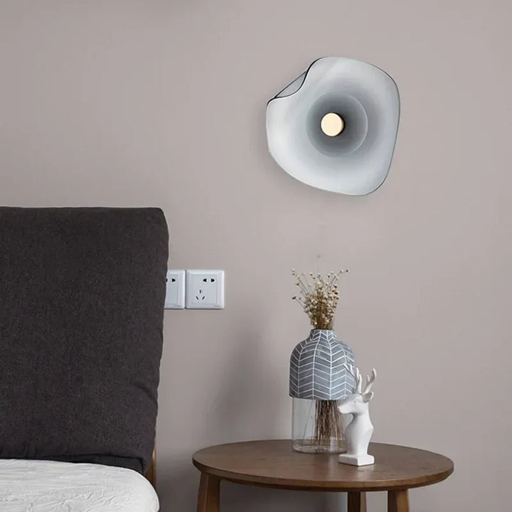 Skanto | ClearAura - Slank Glass Vegglampe