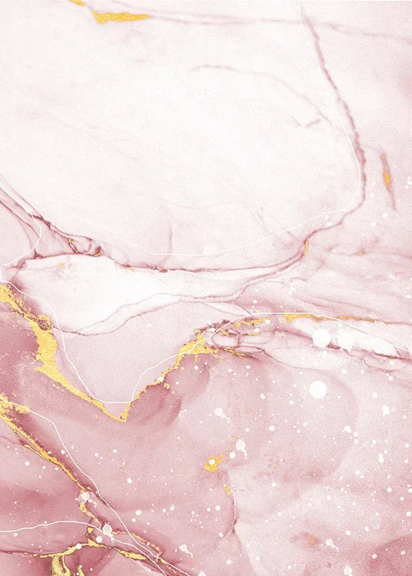 Rosa Flytende Marmorprint Veggkunst Kunstneriske Lerretsutskrifter Bilder For Stue Soverom Boutique Hotellrom Salong Kunst Dekor | Skanto