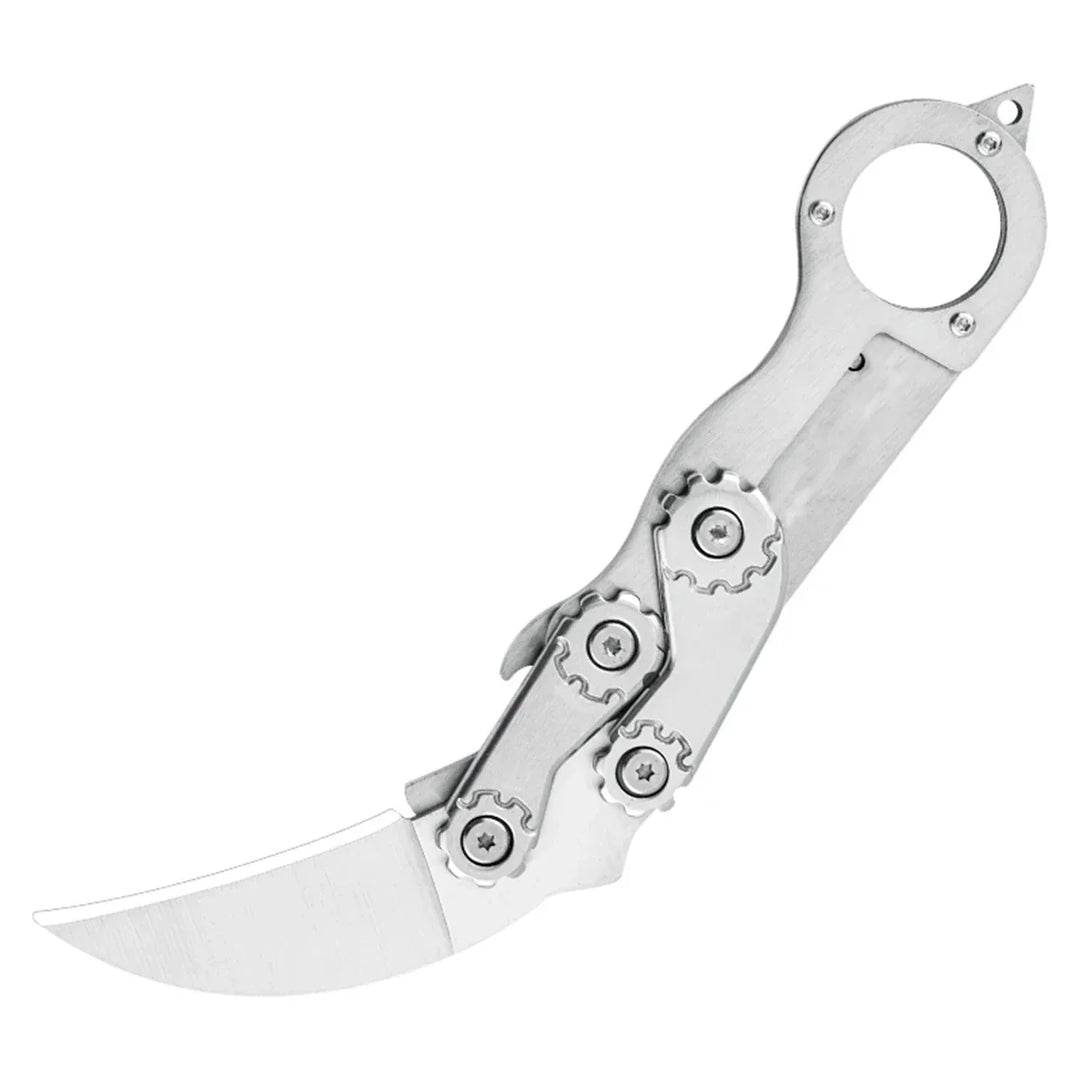 Skanto | Ergonomisk Håndtak Sammenleggbar Karambit EDC Kniv